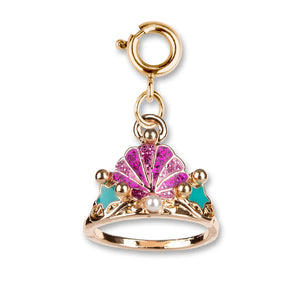 CHARM IT! CICC1317 Gold Mermaid Tiara Charm