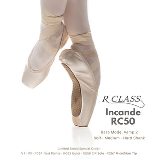 R-Class Incande RC50 Vamp 2 / Soft Shank Pointe Shoes