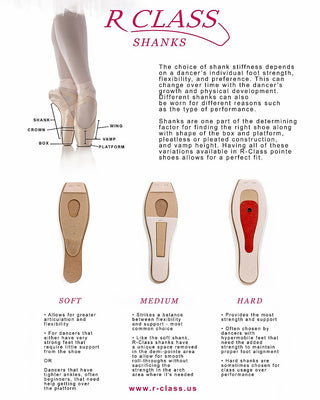 R-Class Incande RC50 Vamp 2 / Soft Shank Pointe Shoes
