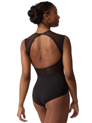 CAPEZIO SE1076W RAGLAN SLEEVE HIGH NECK LEOTARD