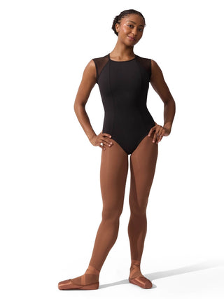 CAPEZIO SE1076W RAGLAN SLEEVE HIGH NECK LEOTARD