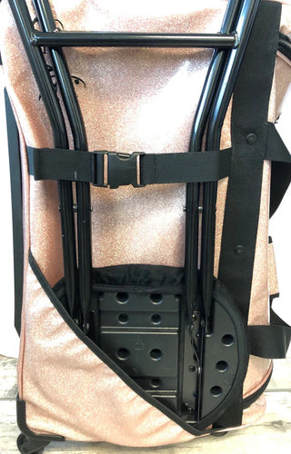 Glam'r Gear® Black Super Sturdy Folding Stool