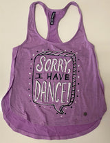 Sugar and Bruno Sorry Youth Petal Racerback - Fanci Footworks