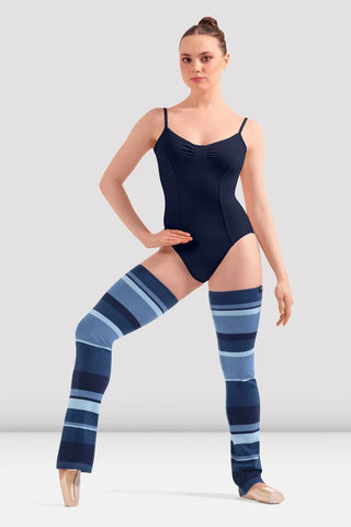 Bloch W11007 Striped Leg Warmers