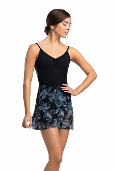 AINSLIEWEAR 501MW WRAP SKIRT IN PAISLEY PNT - Fanci Footworks