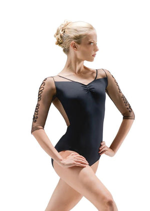 BALLET ROSA 1158MFA EMBER 3/4 SLEEVE LEOTARD - Fanci Footworks