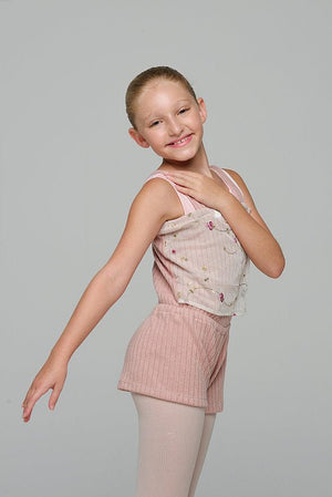 BELLEWEAR SHORT ROMPER WITH MESH - Fanci Footworks