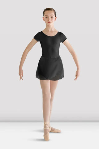 BLOCH CL8262 PRISHA SHORT SLEEVE SKIRTED LEOTARD - Fanci Footworks