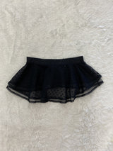 BLOCH CR7921 HEART MESH SKIRT - Fanci Footworks