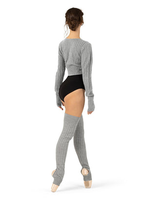 BLOCH CZ1079 TWIST FRONT KNIT TOP - Fanci Footworks