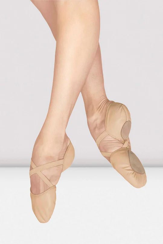BLOCH ES0251L ELASTOSPLIT CANVAS BALLET SHOES - Fanci Footworks