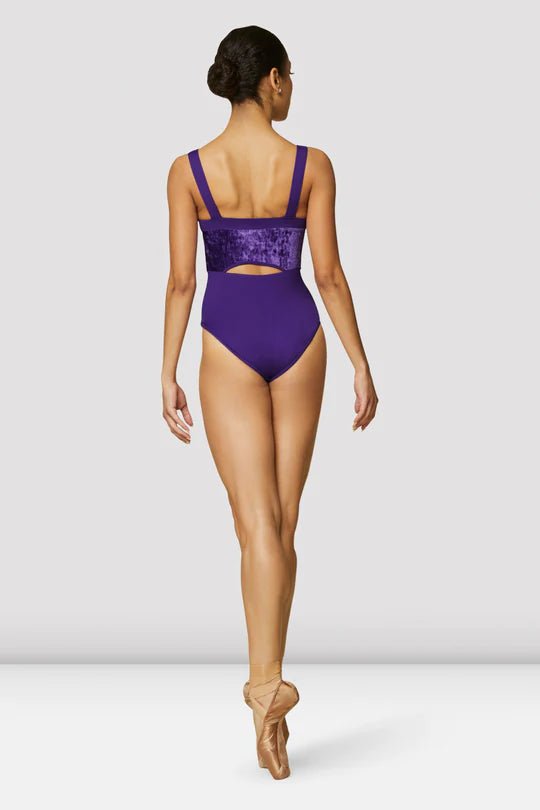 BLOCH L1015 AKIRA VELVET WIDE STRAP LEOTARD - Fanci Footworks