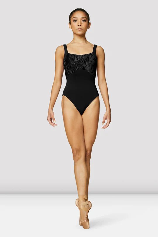 BLOCH L1015 AKIRA VELVET WIDE STRAP LEOTARD - Fanci Footworks