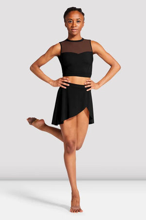 BLOCH R3521 JAYLYN WRAP FRONT SKIRT - Fanci Footworks