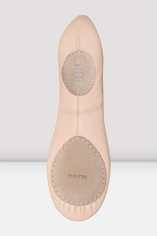 BLOCH S0246G CHILDRENS ODETTE THEATRICAL PINK LEATHER BALLET SHOE - Fanci Footworks