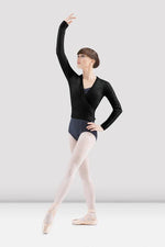 BLOCH Z0910 DARLENE CROSS OVER CARDIGAN - Fanci Footworks