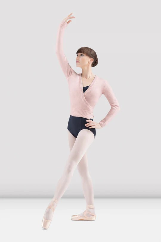 BLOCH Z0910 DARLENE CROSS OVER CARDIGAN - Fanci Footworks