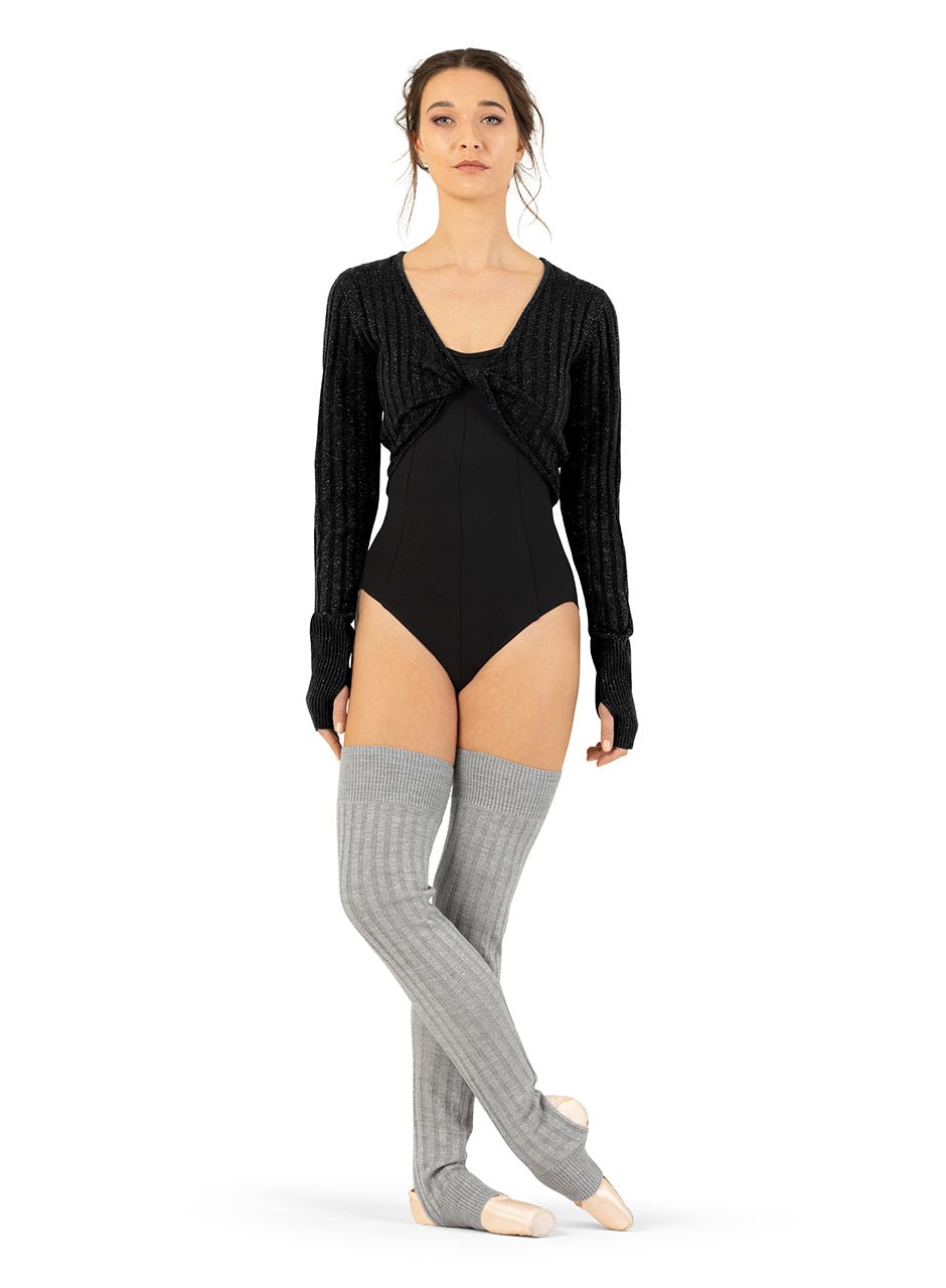 BLOCH Z1289 TWIST FRONT KNIT TOP - Fanci Footworks