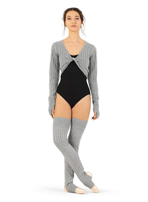 BLOCH Z1289 TWIST FRONT KNIT TOP - Fanci Footworks