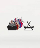 BODY WRAPPERS BWP1009 HI NECK CROP TOP - Fanci Footworks