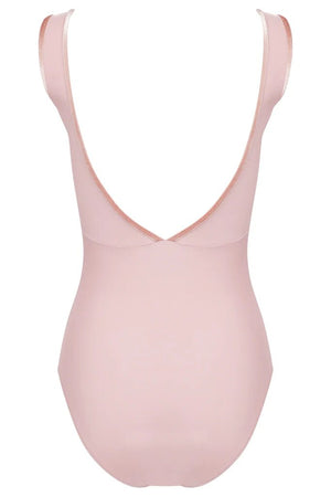 BULLET POINTE BP13411 VELVET TRIM LEOTARD - Fanci Footworks