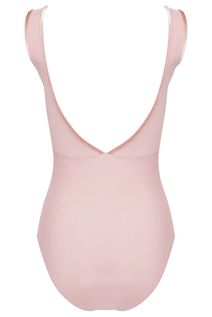 BULLET POINTE BP13411 VELVET TRIM LEOTARD - Fanci Footworks