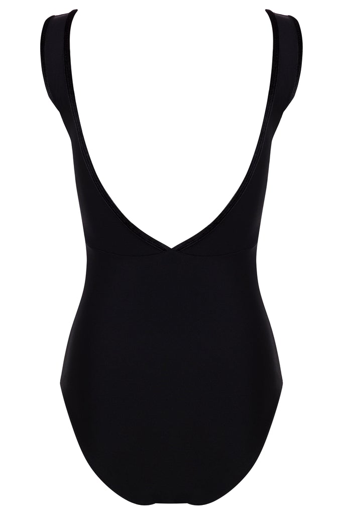 BULLET POINTE BP13411 VELVET TRIM LEOTARD - Fanci Footworks