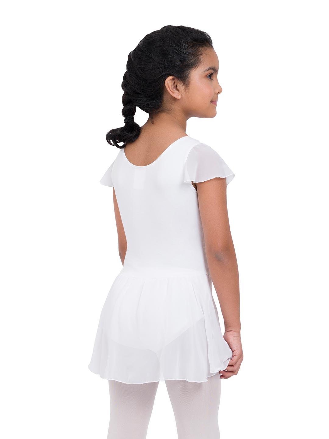 CAPEZIO 11305C FLUTTER SLEEVE DRESS - Fanci Footworks