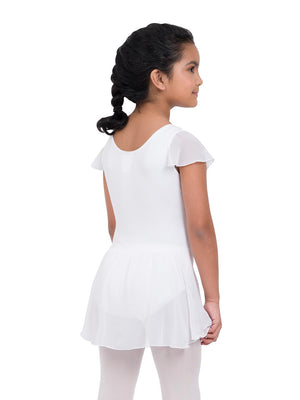 CAPEZIO 11305C FLUTTER SLEEVE DRESS - Fanci Footworks