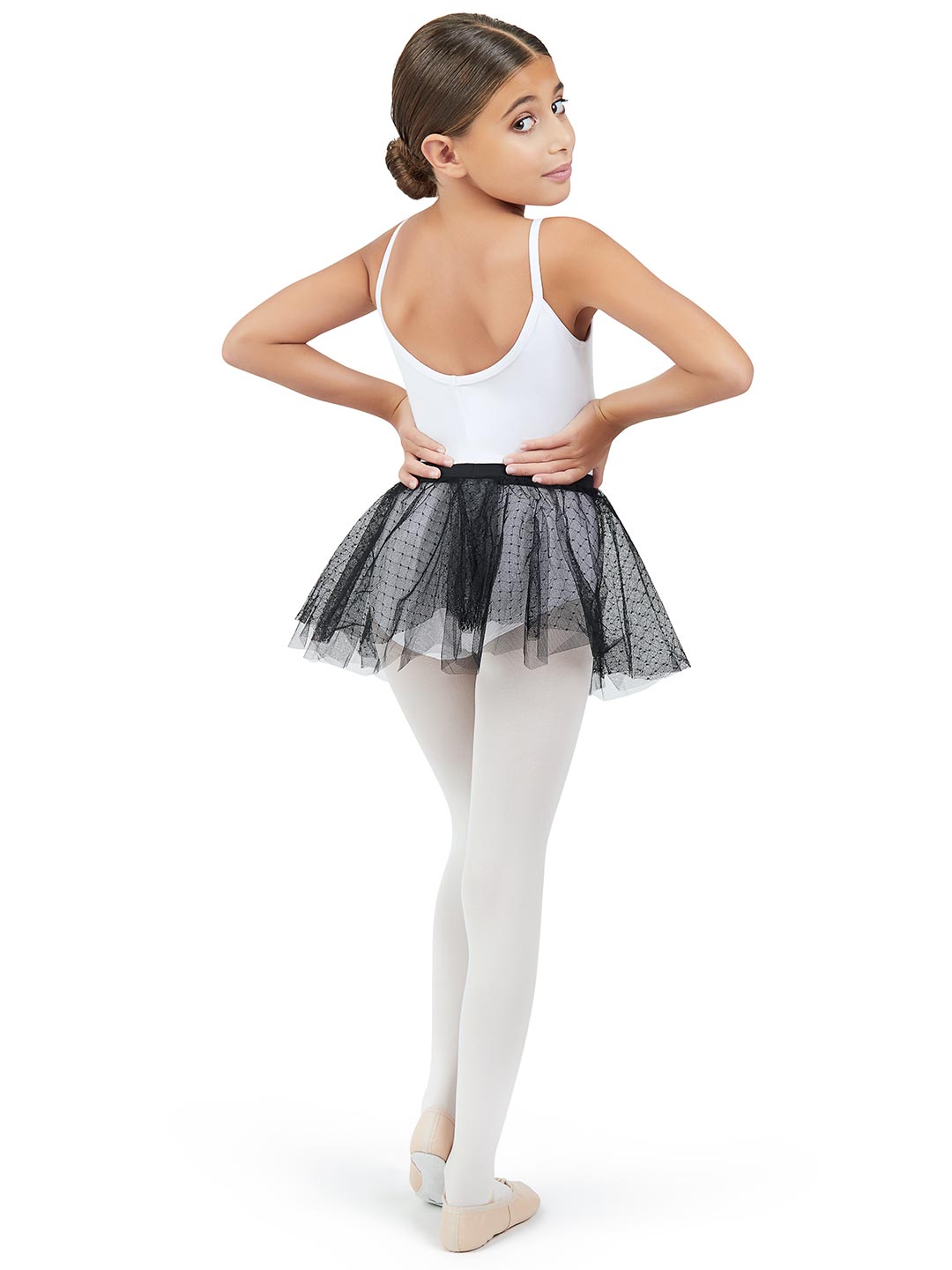 CAPEZIO 11312C DOUBLE LAYER SKIRT - Fanci Footworks