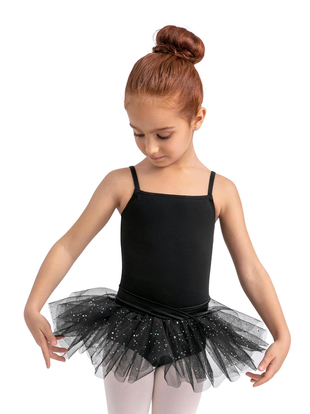 CAPEZIO 11880C BELTED CAMISOLE DRESS - Fanci Footworks