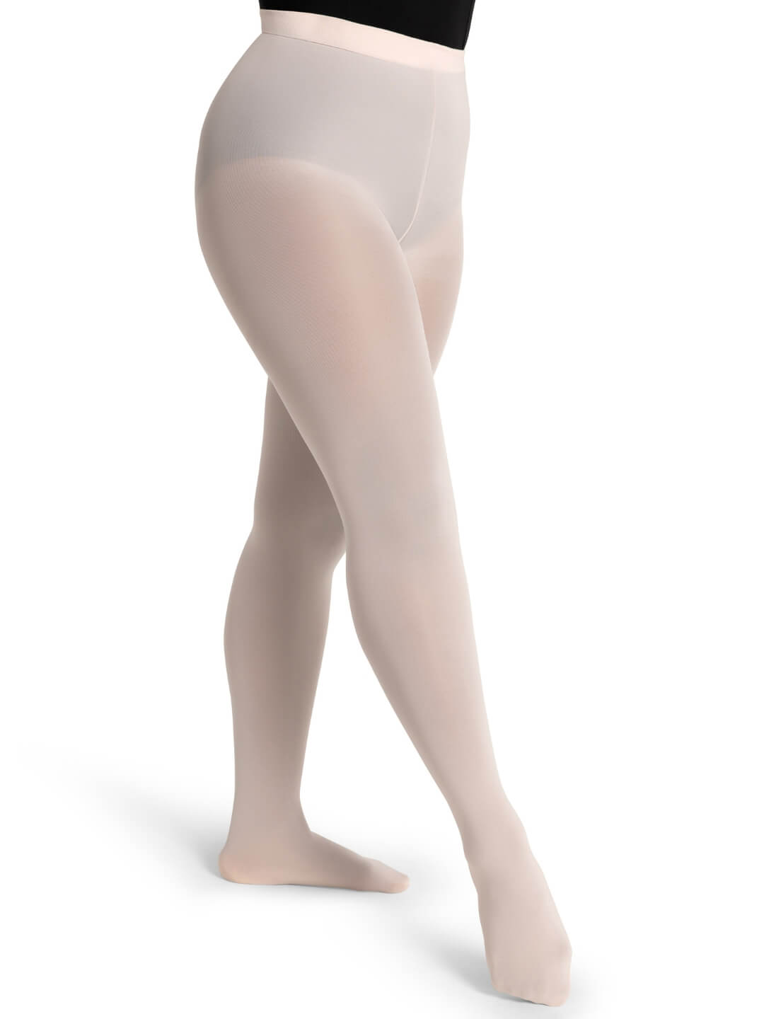 Girls Studio Basics Footed Tights - Footed Tights, Capezio 1825C