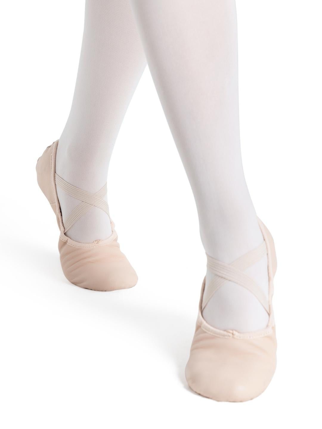CAPEZIO 2027C LEATHER JULIET BALLET SHOE - Fanci Footworks