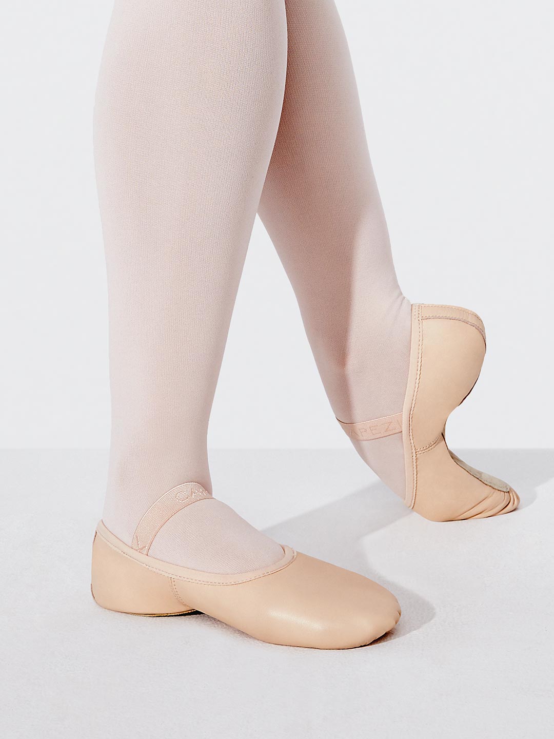 CAPEZIO 212C LILY BALLET PINK LEATHER BALLET SHOES - Fanci Footworks