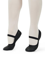 CAPEZIO 212C LILY BLACK LEATHER BALLET SHOES - Fanci Footworks