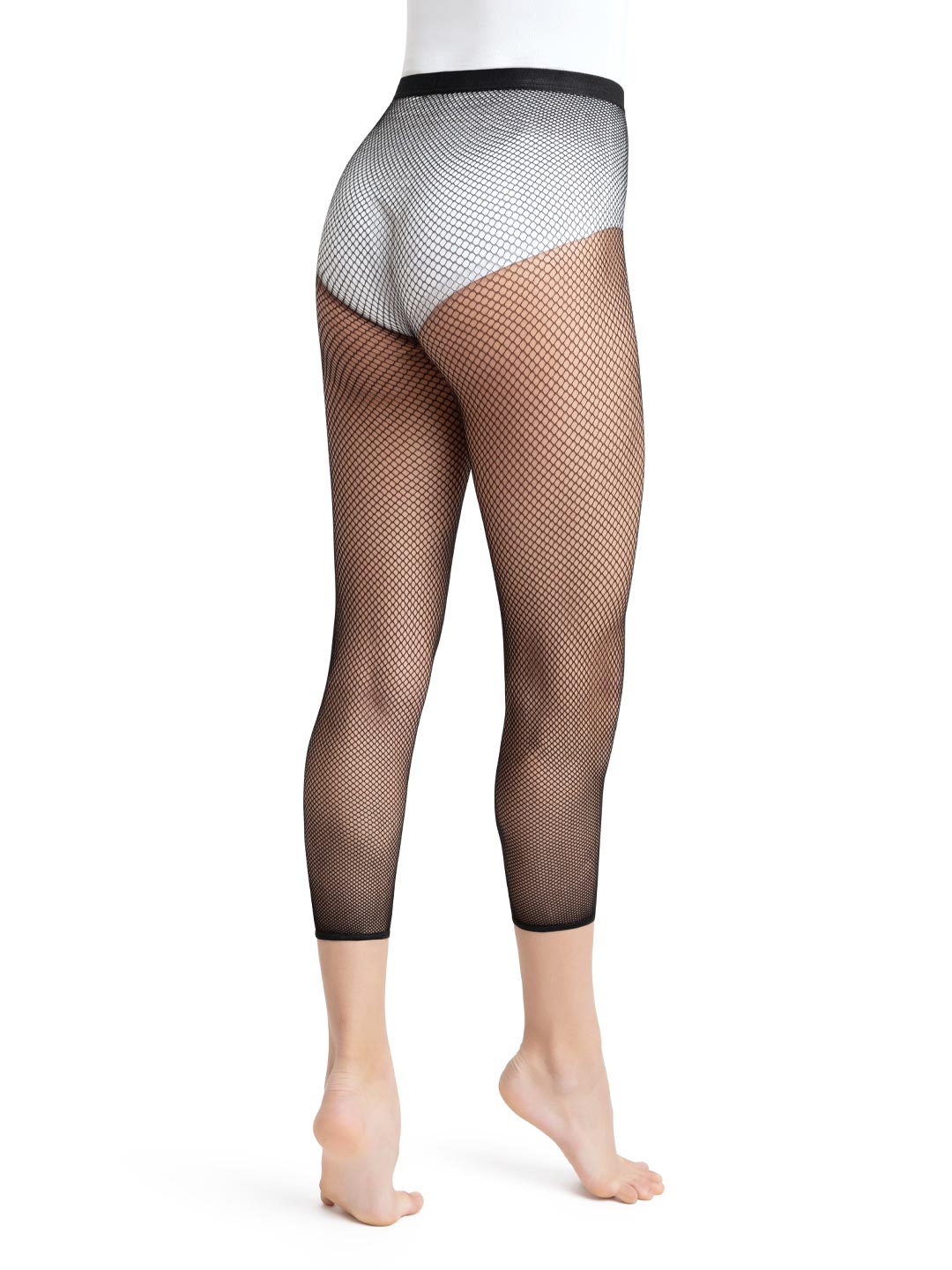 CAPEZIO 3409W CROP STUDIO FISHNET TIGHTS - Fanci Footworks
