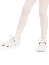 CAPEZIO 356C WHITE SHUFFLE TAP SHOE - Fanci Footworks