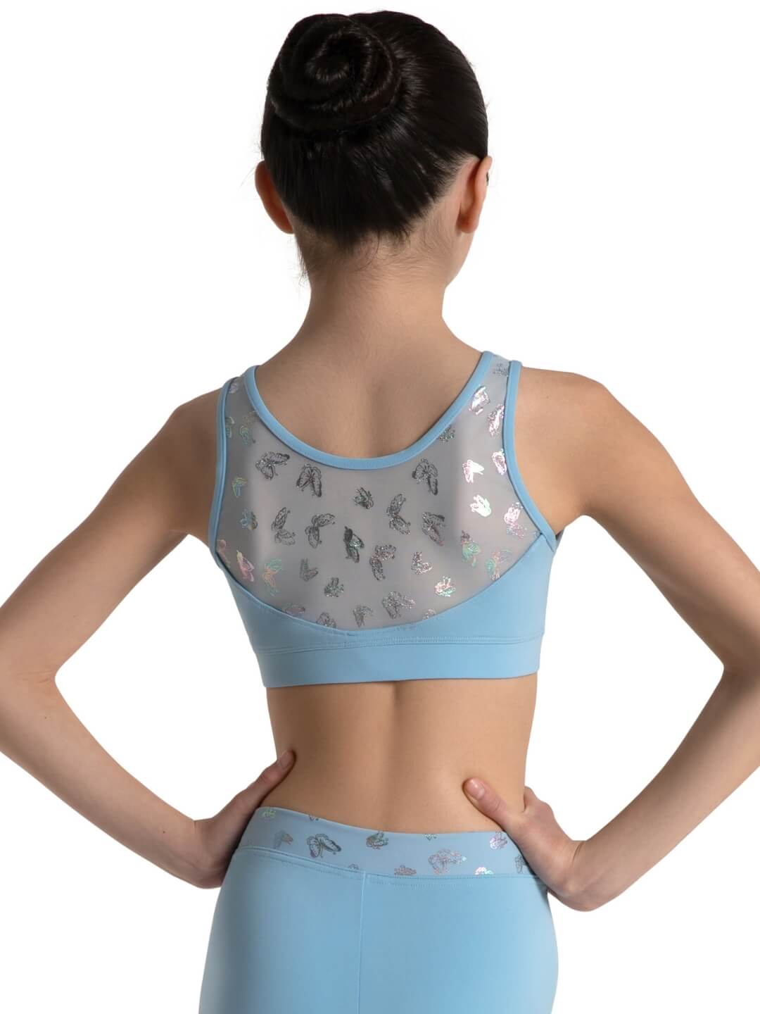 CAPEZIO A12065C SOCIAL BUTTERFLY BRA TOP - Fanci Footworks