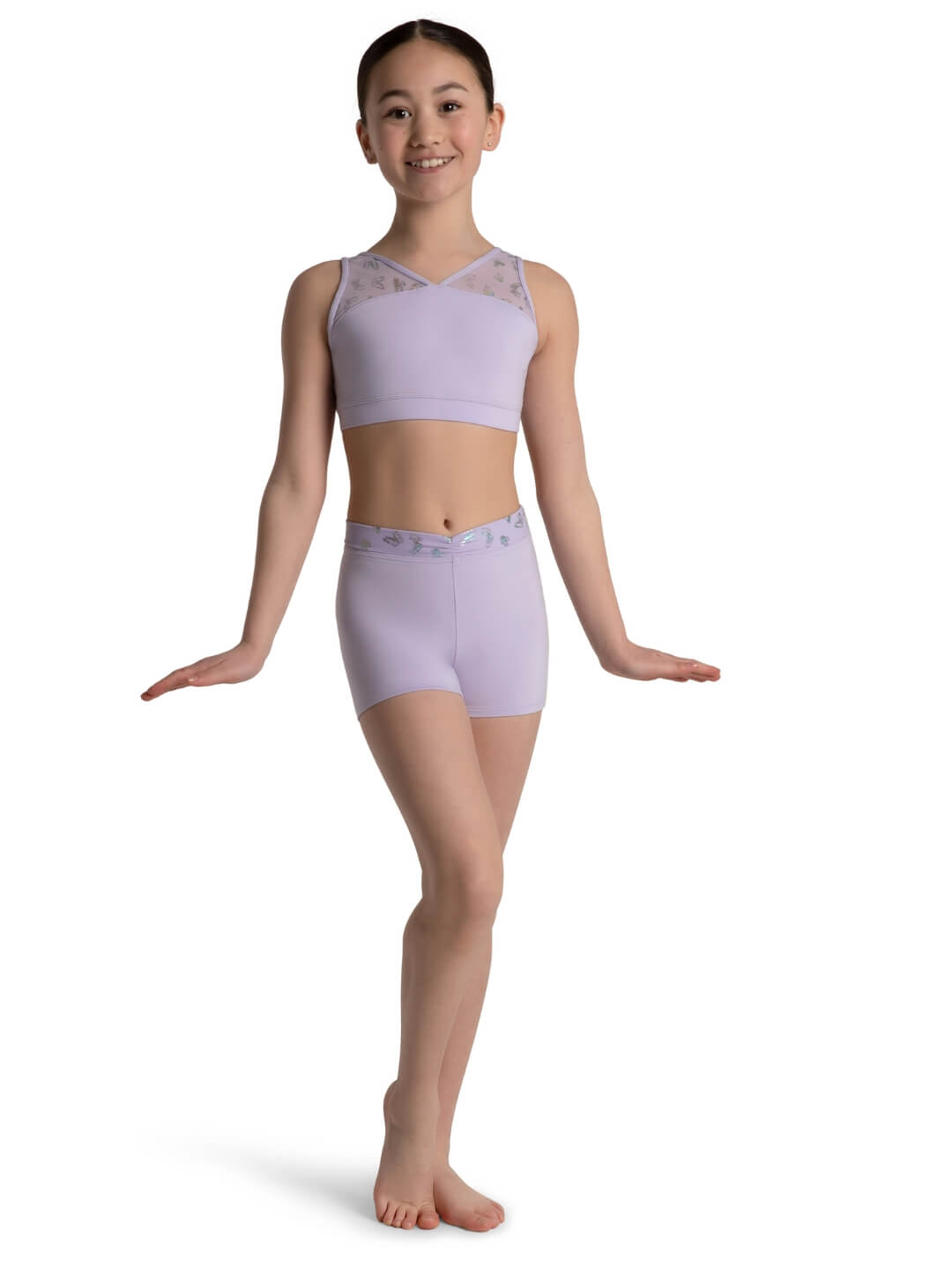 CAPEZIO A12065C SOCIAL BUTTERFLY BRA TOP - Fanci Footworks