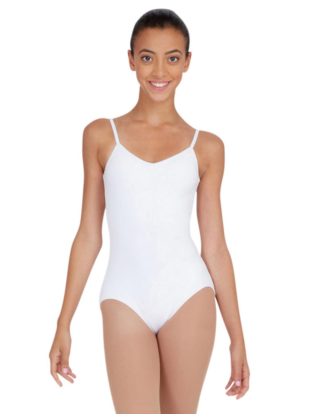 CAPEZIO CC102C V NECK CAMISOLE LEOTARD - Fanci Footworks