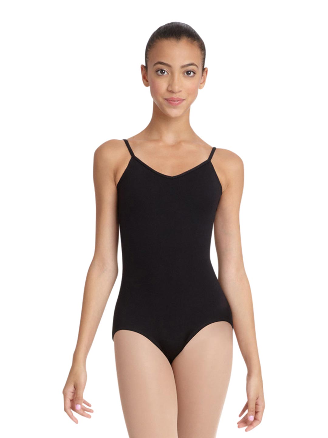 CAPEZIO CC102C V NECK CAMISOLE LEOTARD - Fanci Footworks