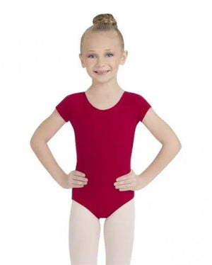 CAPEZIO CC400C SHORT SLEEVE LEOTARD - Fanci Footworks