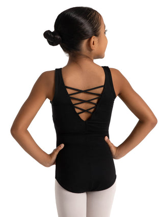 CAPEZIO SE1027C LACE BACK TANK LEOTARD - Fanci Footworks