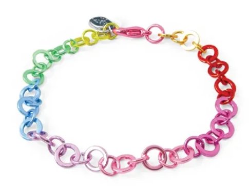 CHARM IT CIB304 RAINBOW CHAIN BRACELET - Fanci Footworks