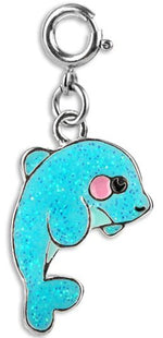 CHARM IT CICC1341 GLITTER DOLPHIN - Fanci Footworks
