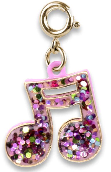 CHARM IT CICC1423 GOLD GLITTER MUSIC NOTE - Fanci Footworks