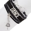 CJ MERCHANTILE BR31 INFINITY, LOVE, DANCE, BALLERINA BRACELET - Fanci Footworks