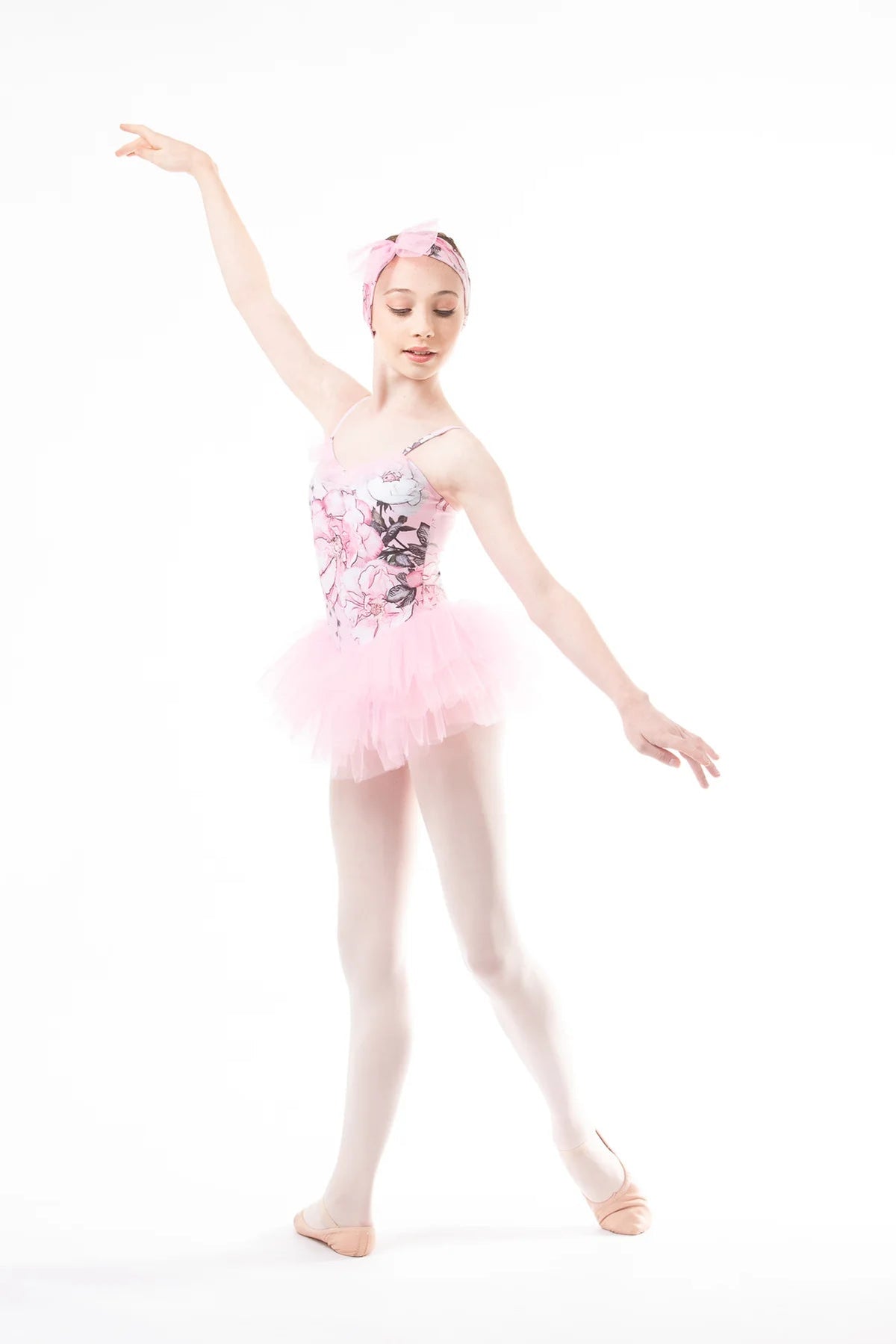 DANSE DE PARIS R0028G FLORETTE CARNATION PINK TUTU DRESS - Fanci Footworks