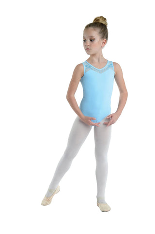 DANZNMOTION 21109C AURORA V-NECK TANK LEOTARD - Fanci Footworks