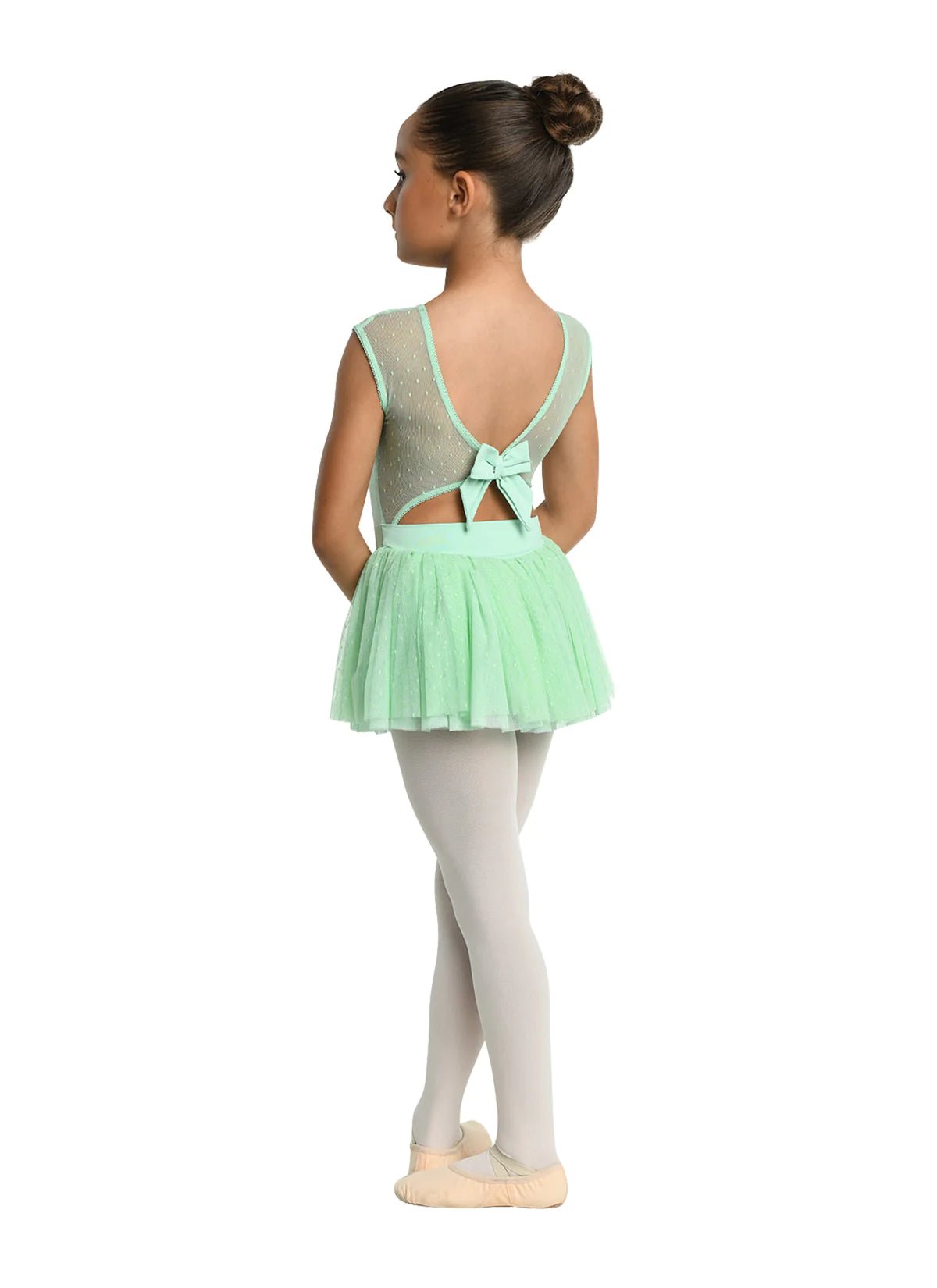 DANZNMTION 23201C MESH DRESS - Fanci Footworks